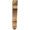 Ekena Millwork Balboa Arts & Crafts Rough Sawn Bracket, Western Red Cedar, 6"W x 34"D x 40"H BKT06X34X40BOA03RWR - alternate 4